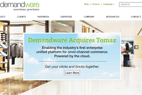 Demandware收购TOMAX，深探零售O2O线下服务